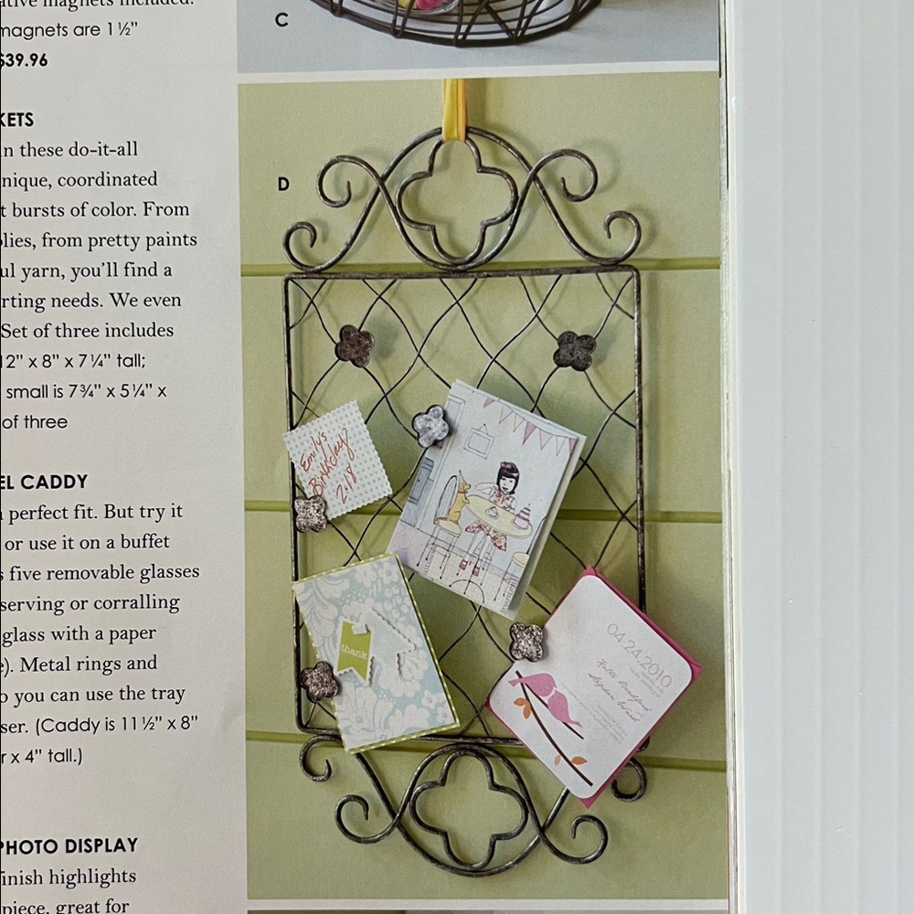 SLAH Keepsake Card & Photo Display
